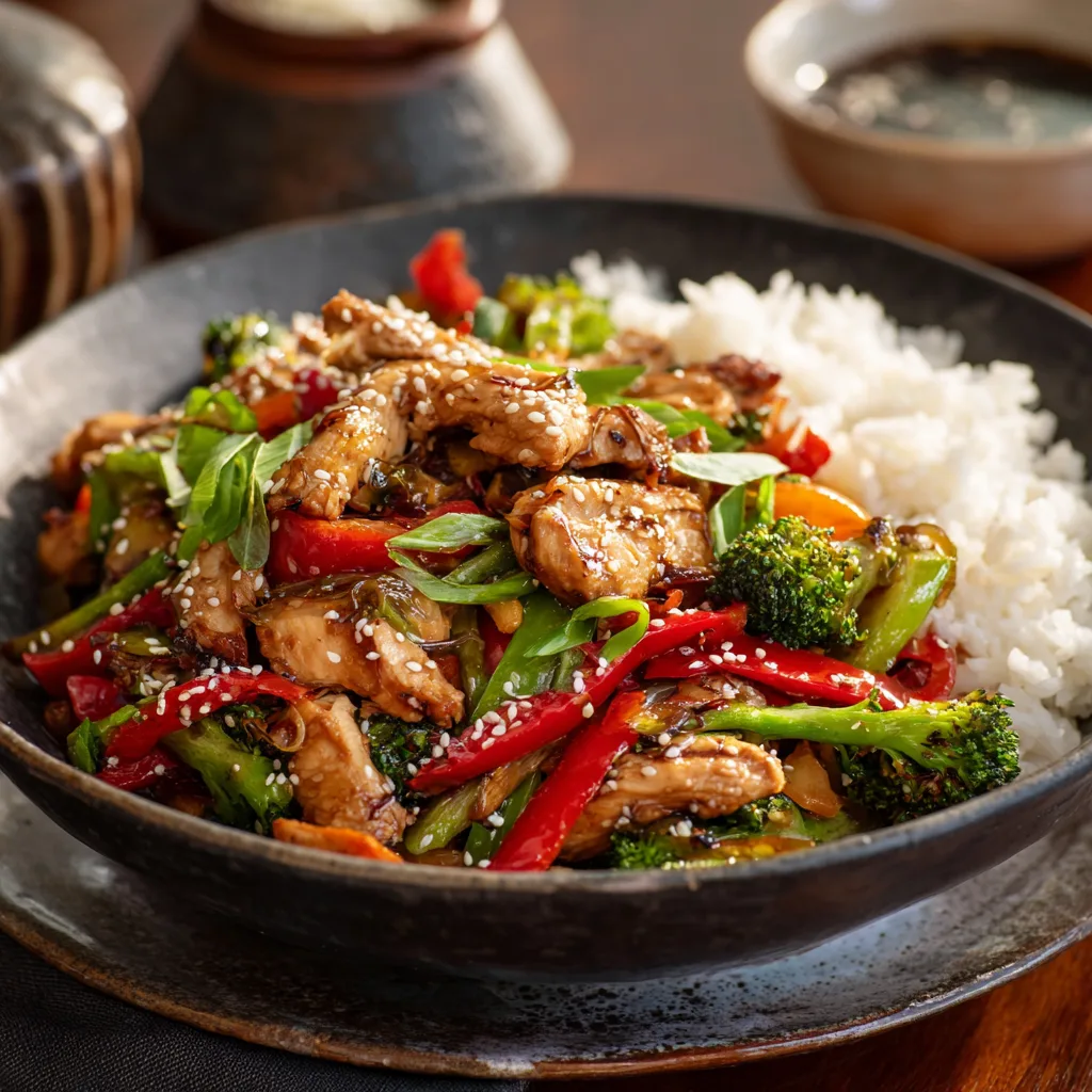 Quick Teriyaki Chicken Stir-Fry