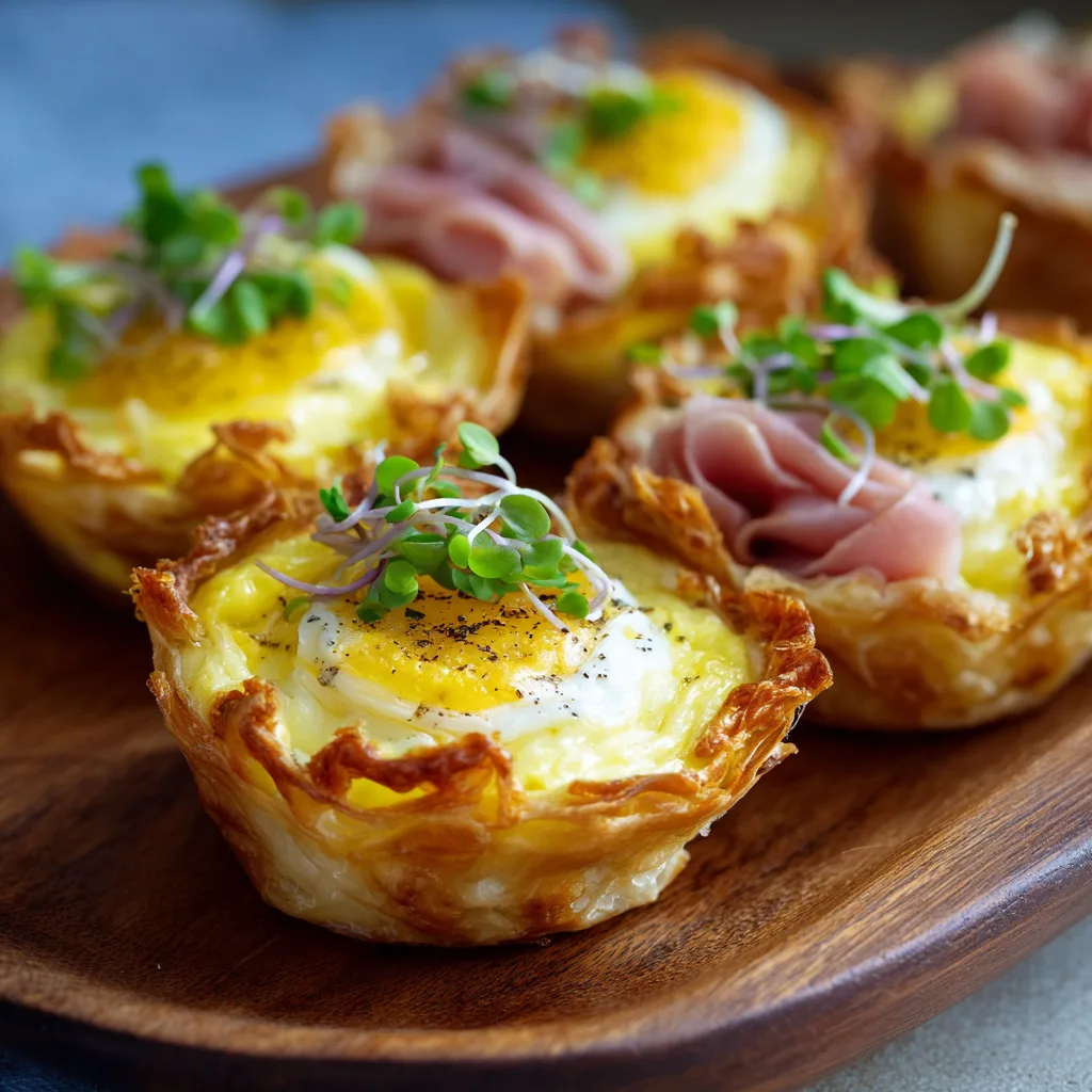 Ham and Cheese Brunch Cups