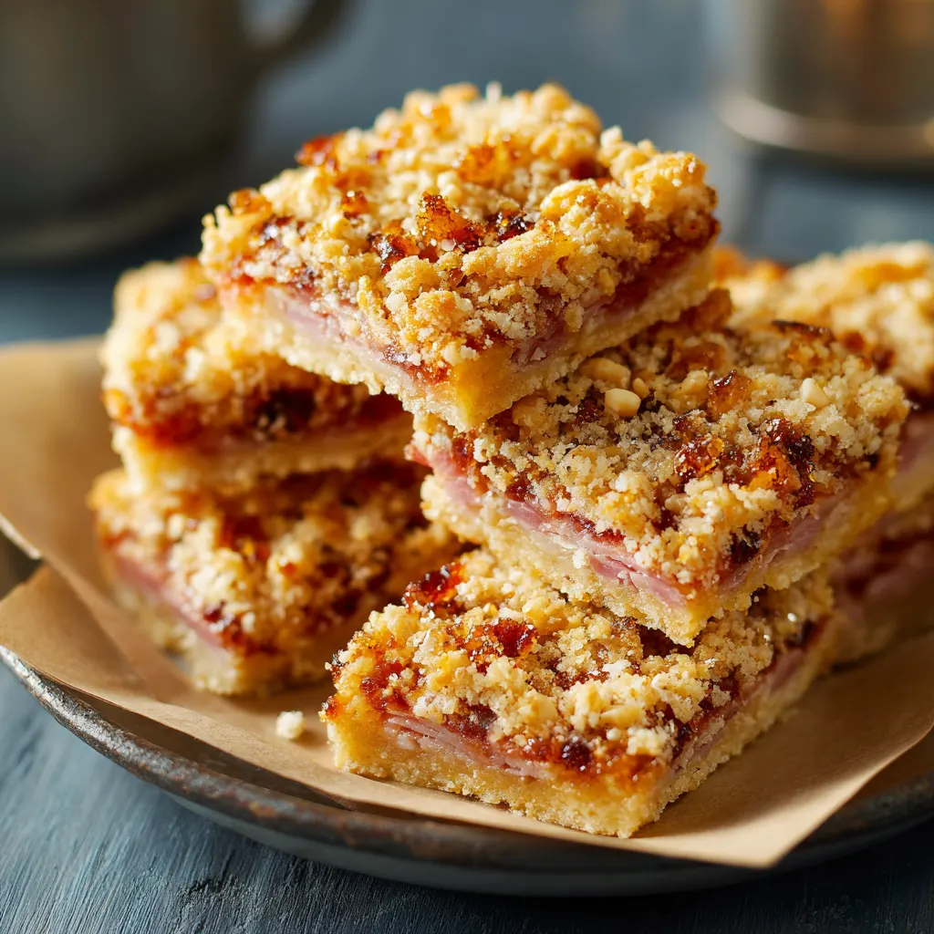 Brown Sugar Ham Snack Squares
