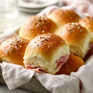 Brown Sugar Ham Dinner Rolls