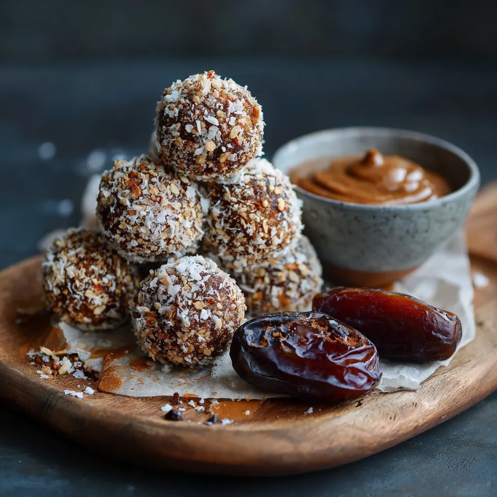 Almond Date Balls