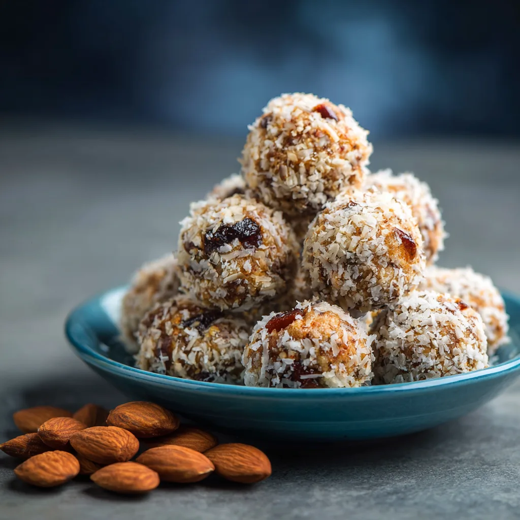 Almond Date Balls