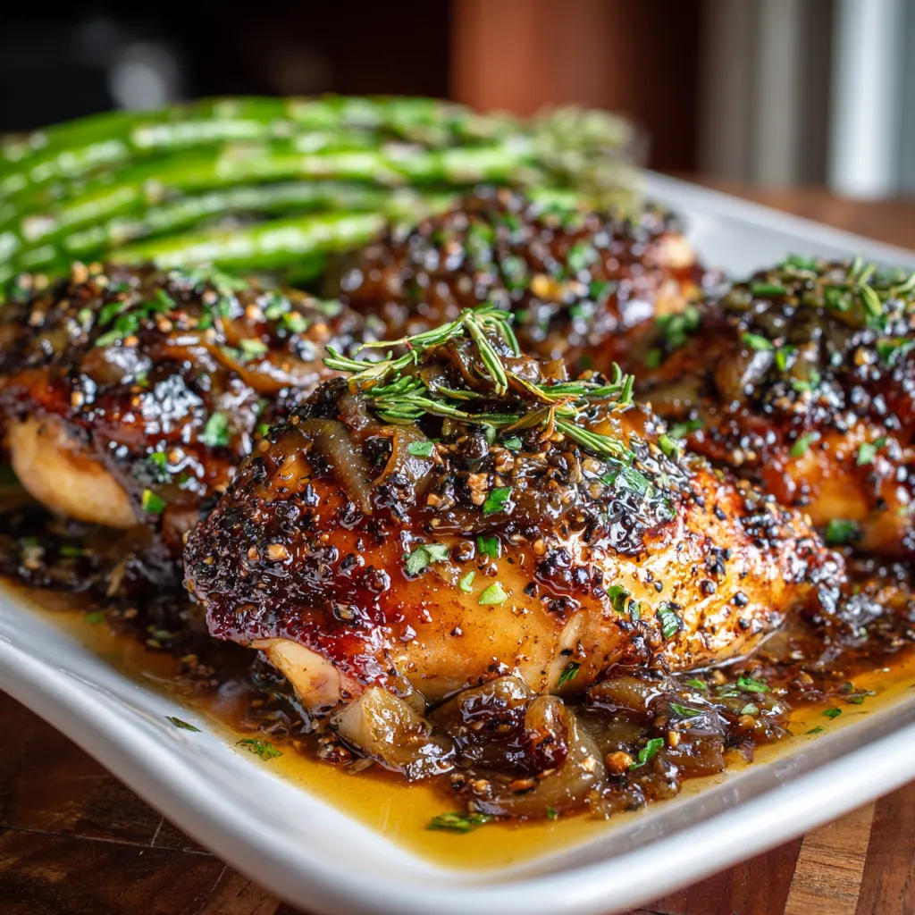 Balsamic Glazed Chicken Recipe