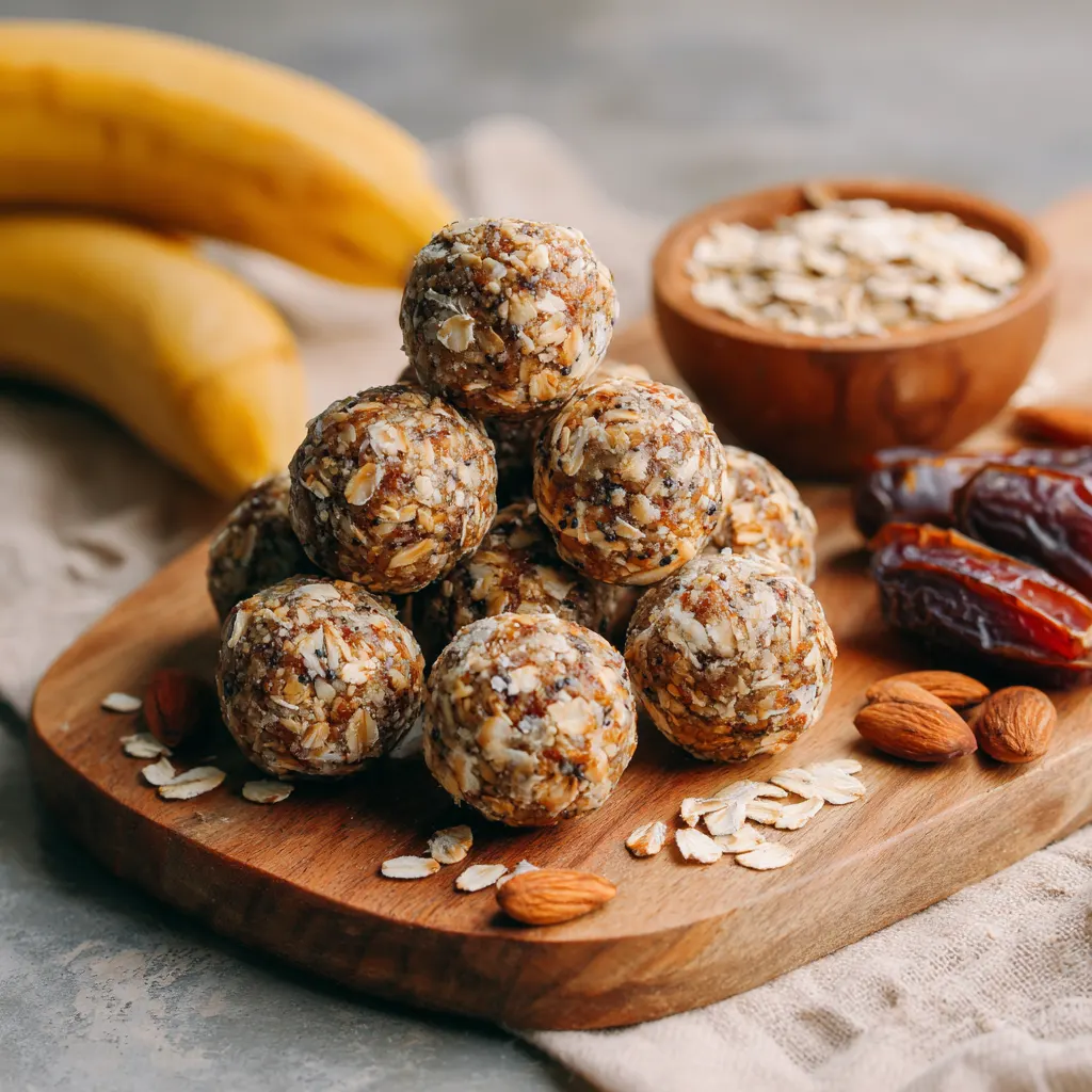Banana Oat Energy Bites