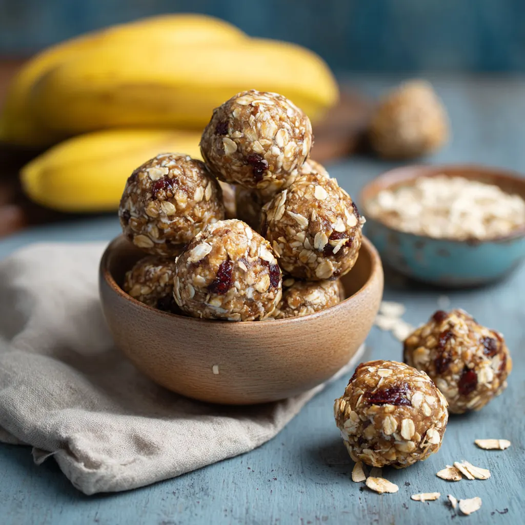 Banana Oat Energy Bites