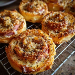 Brown Sugar Ham Pinwheels