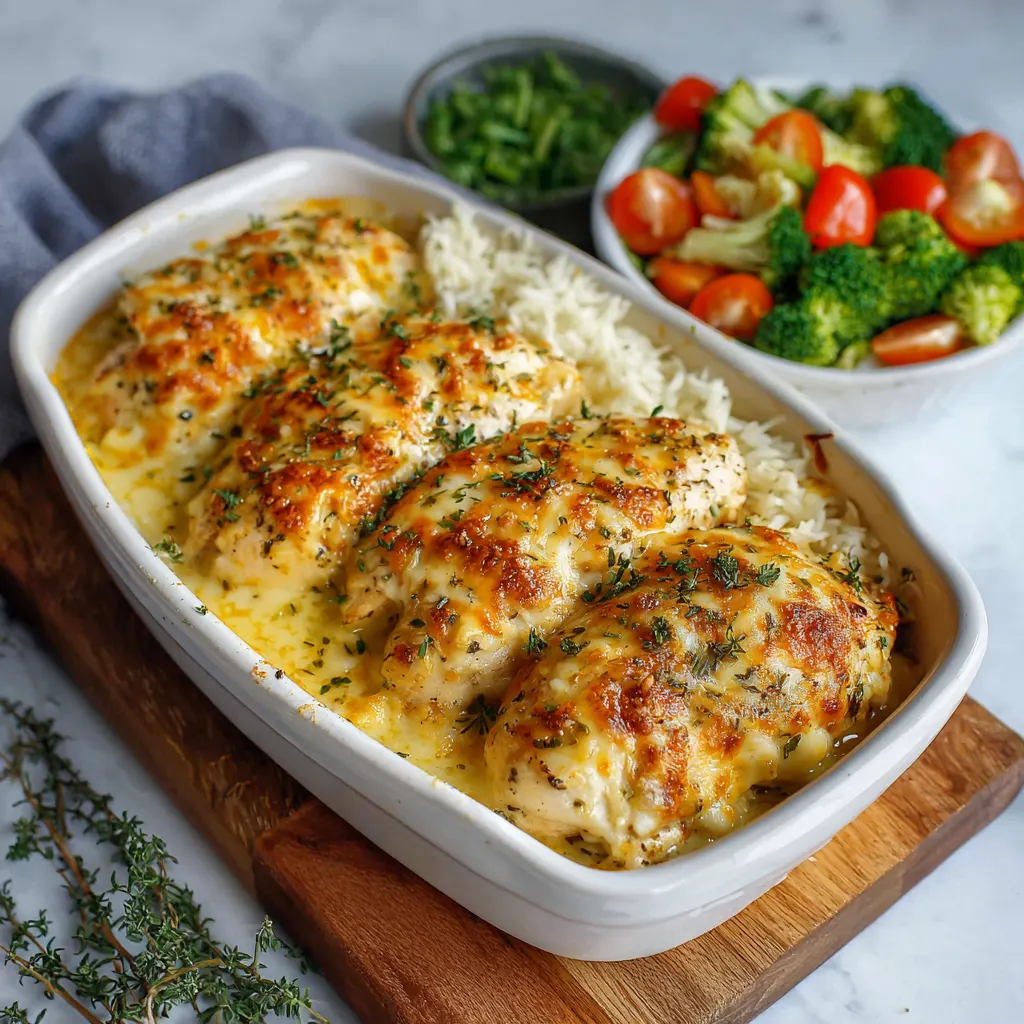 Cheesy Chicken Bake Recipe