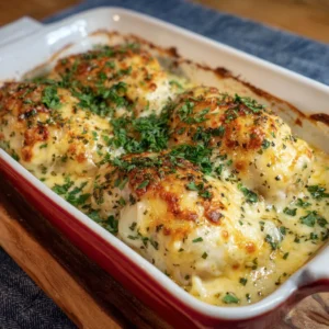 Cheesy Chicken Bake Recipe