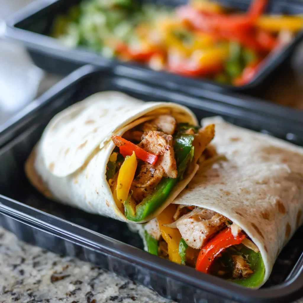 Chicken Fajita Wraps