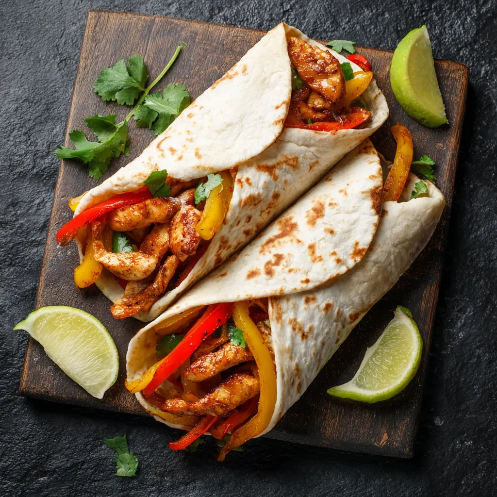 Chicken Fajita Wraps