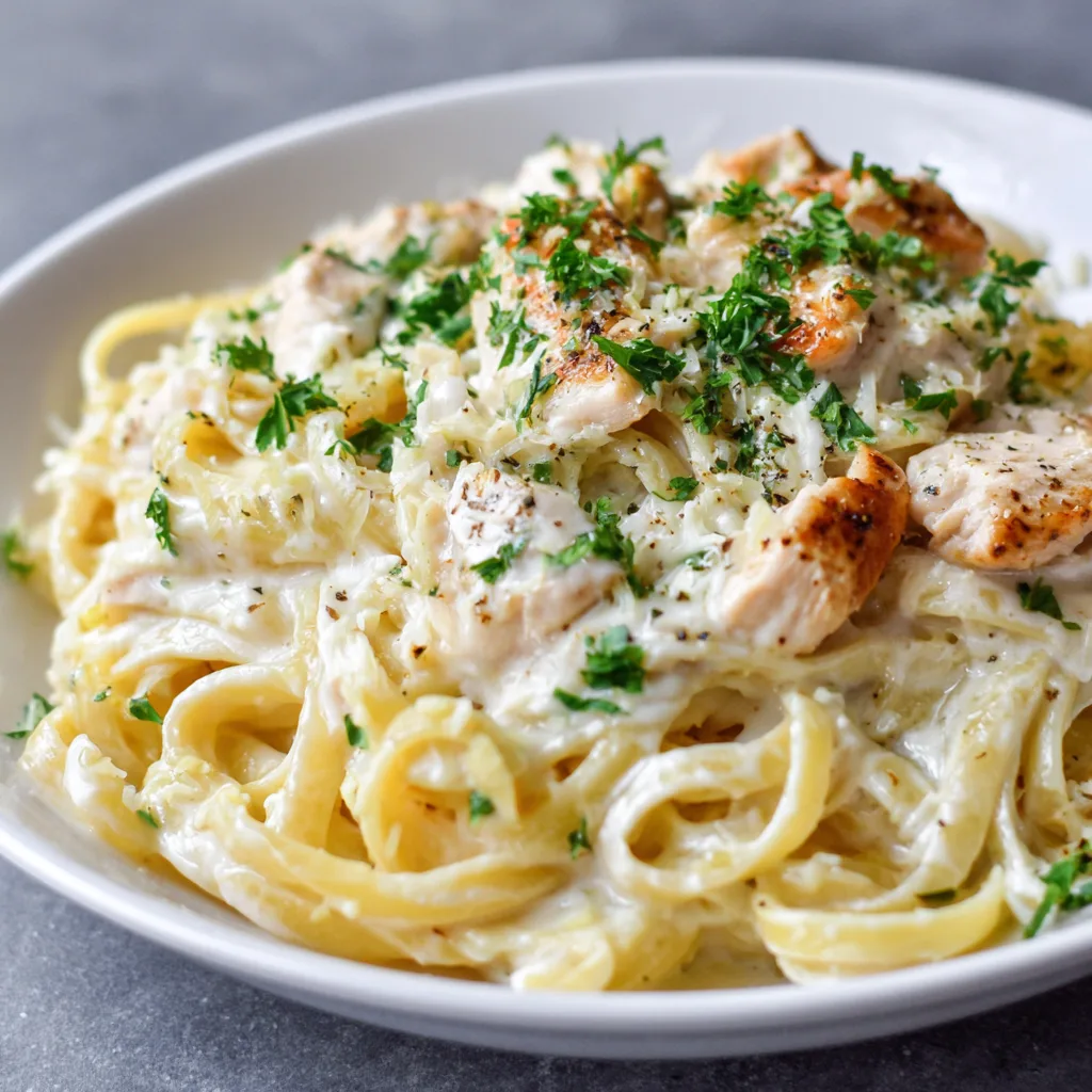 Creamy Chicken Alfredo Recipe