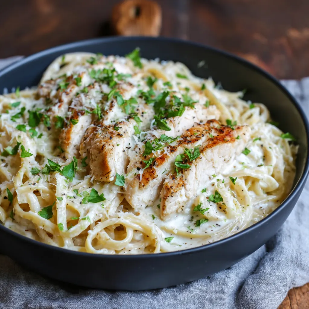 Creamy Chicken Alfredo Recipe