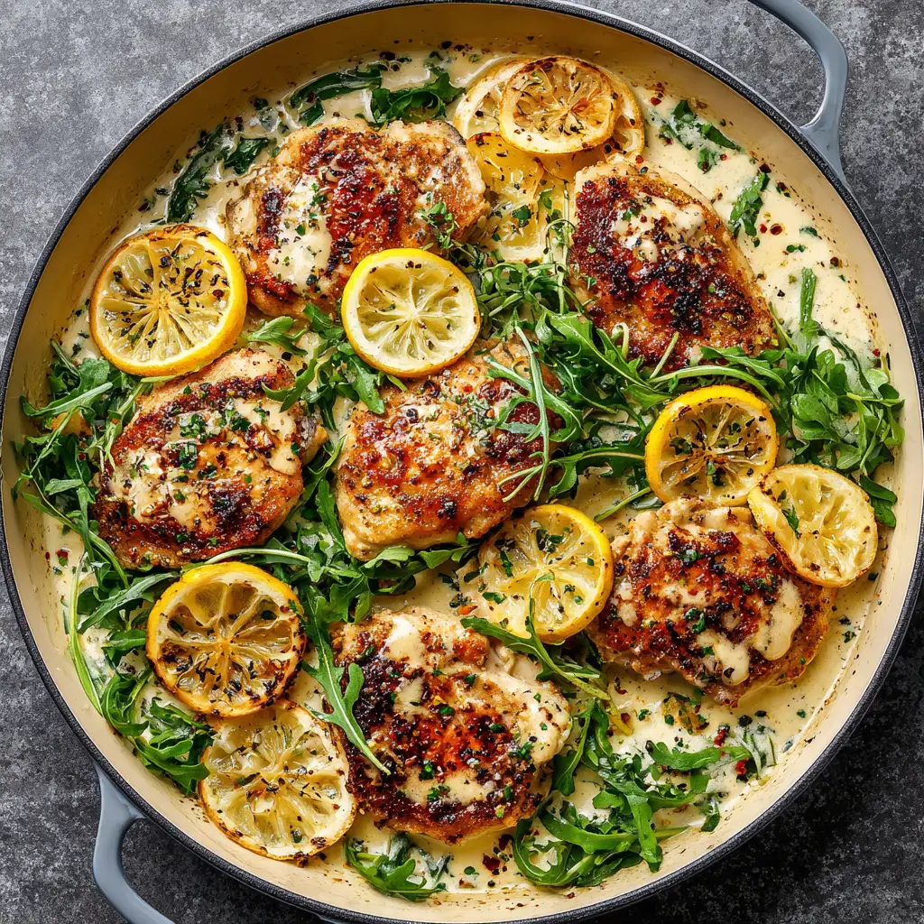 Creamy Lemon Chicken Recipe