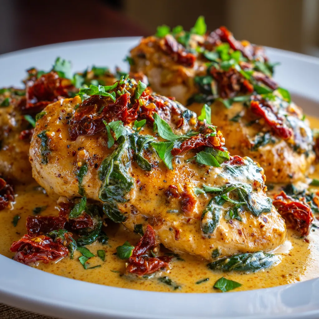 Sun-Dried Tomato Chicken