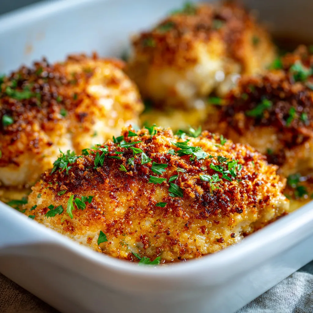 Crispy Baked Chicken Recipe