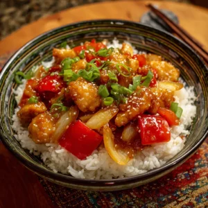 Crockpot Sweet and Sour Chicken