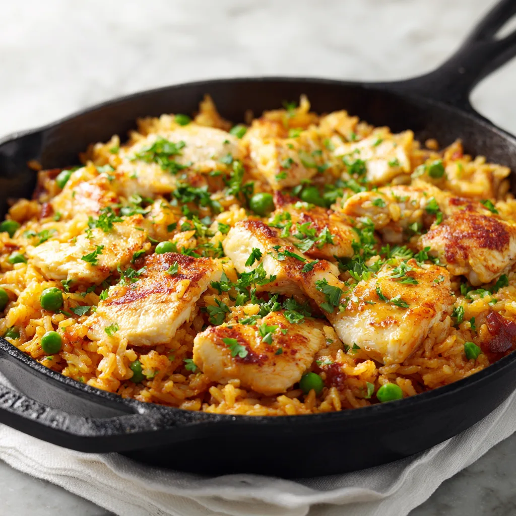 Chicken and Rice Skillet Recipe