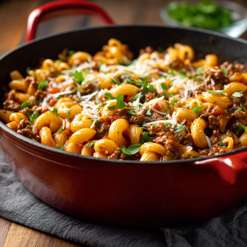 One-Pot Beef Pasta Recipe