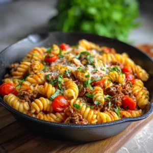 One-Pot Beef Pasta Recipe