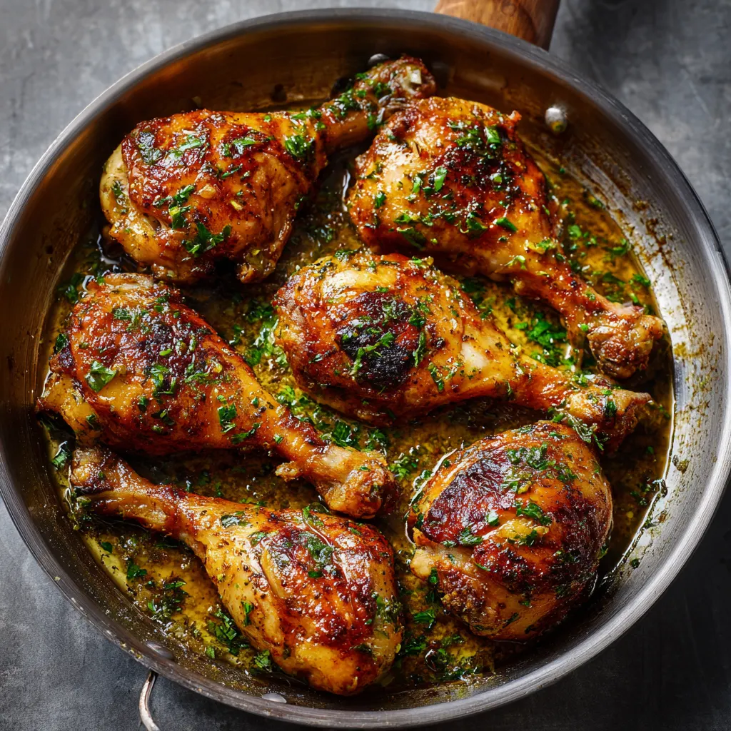 Garlic Butter Chicken Legs