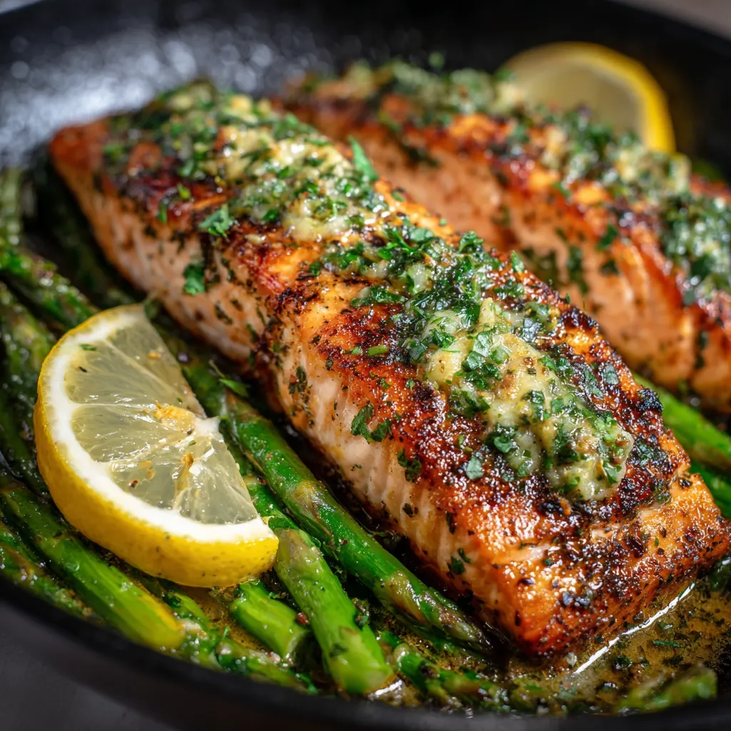 Garlic Butter Salmon Recipe