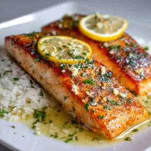 Garlic Butter Salmon Recipe