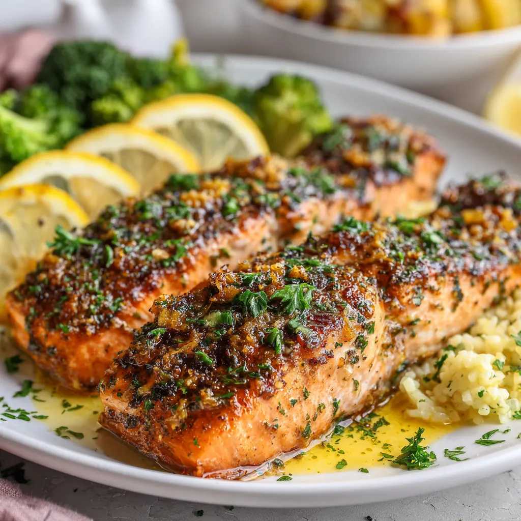 Garlic Butter Salmon Recipe