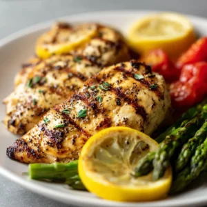 Grilled Lemon Pepper Chicken
