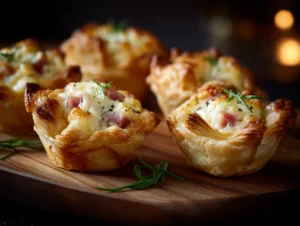 Ham & Cheese Baked Cups