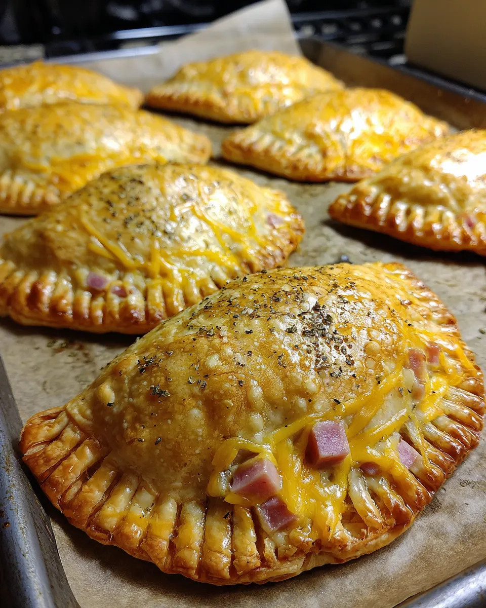 Ham and Cheese Hand Pies