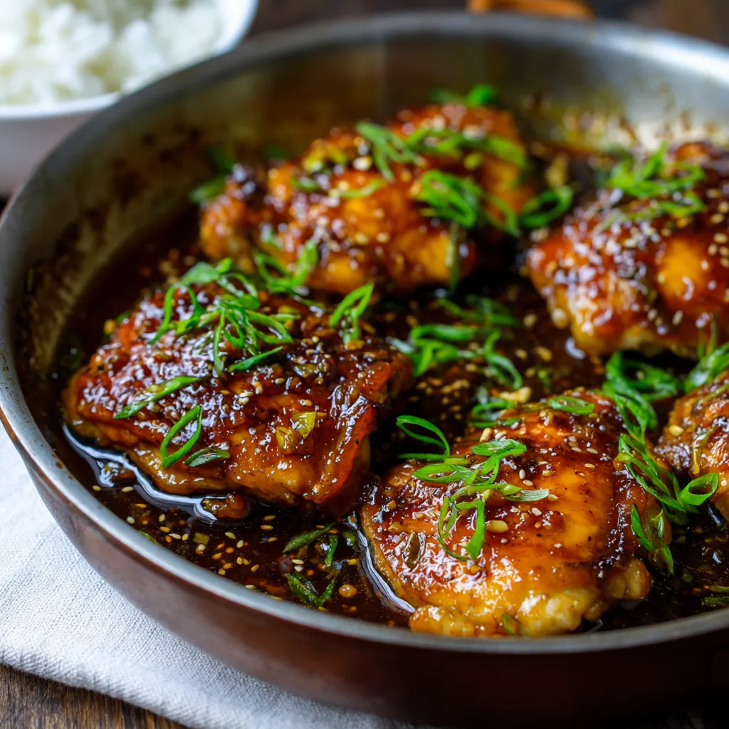 Honey Garlic Chicken Recipe