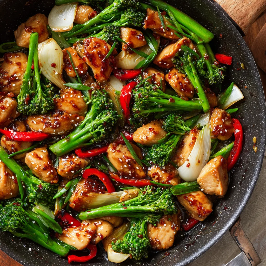 Honey Garlic Chicken Stir-Fry