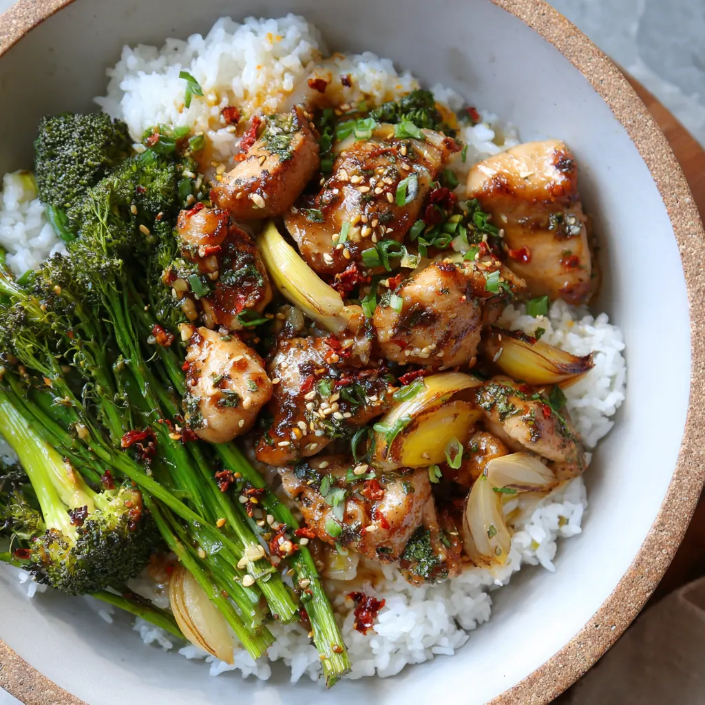 Honey Garlic Chicken Stir-Fry