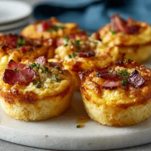 Honey Ham Mini Quiches