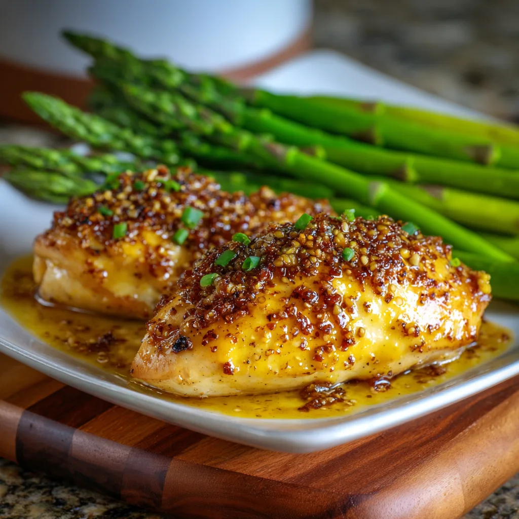 Honey Mustard Chicken Easy Dinner
