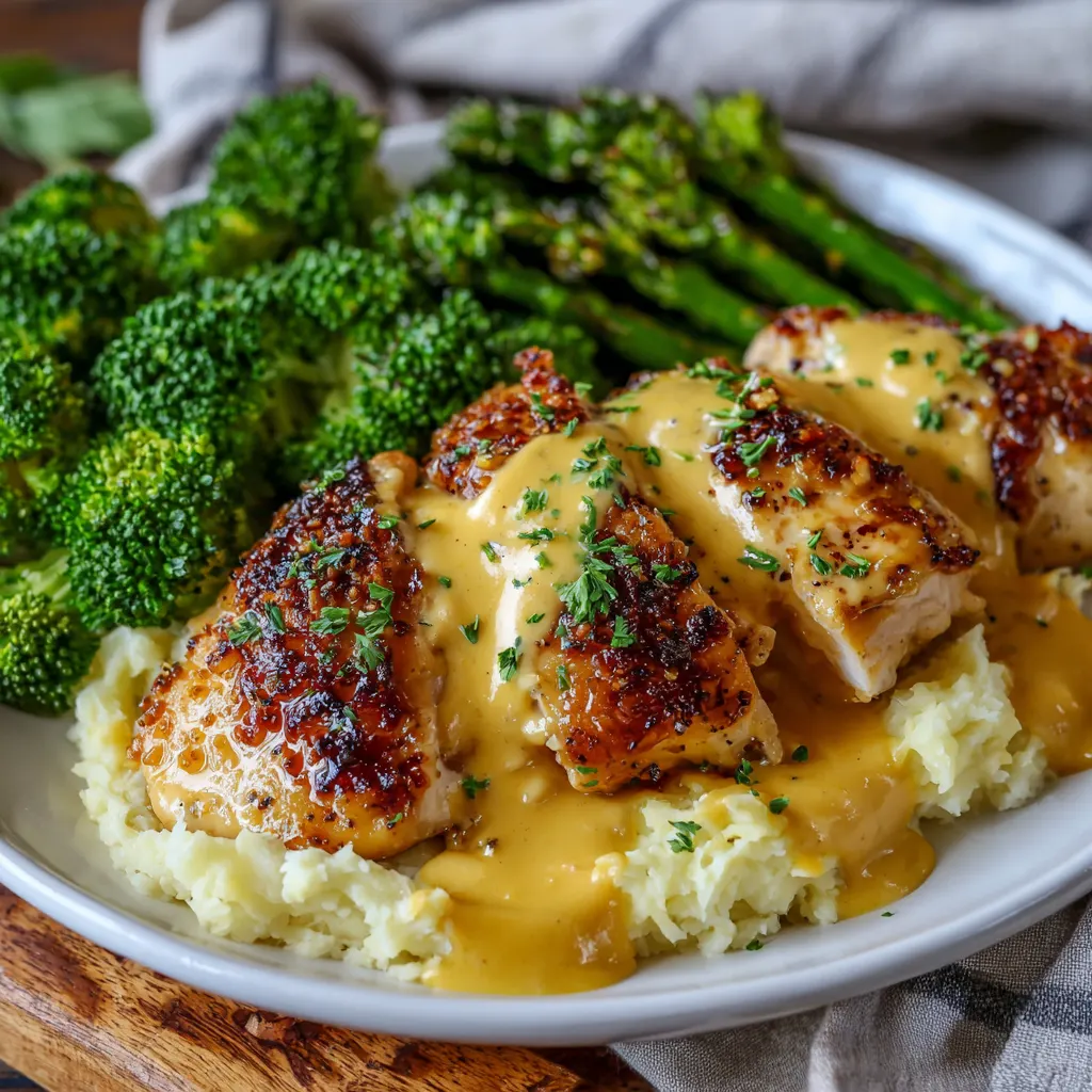 Honey Mustard Chicken Easy Dinner

