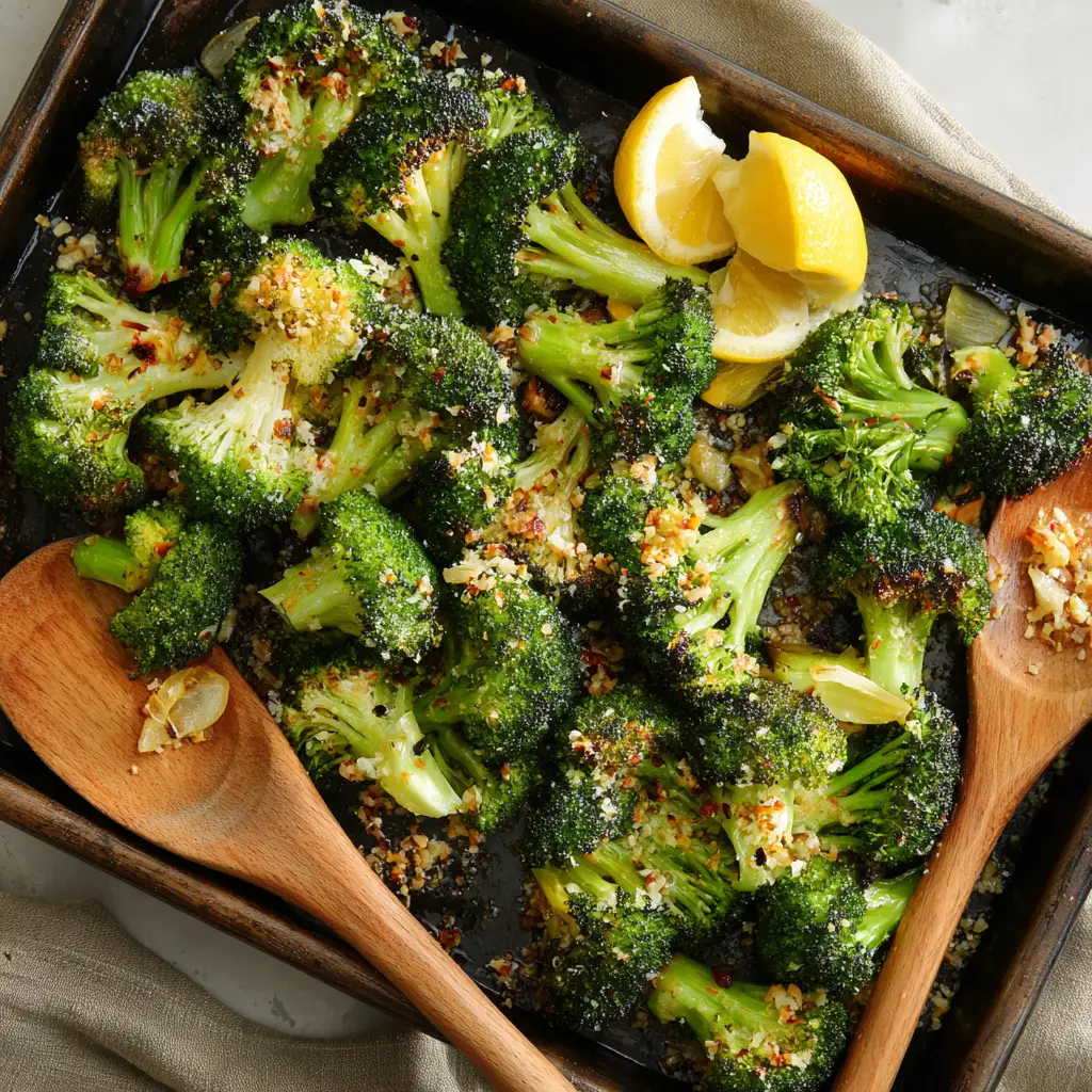 Lemon Garlic Broccoli