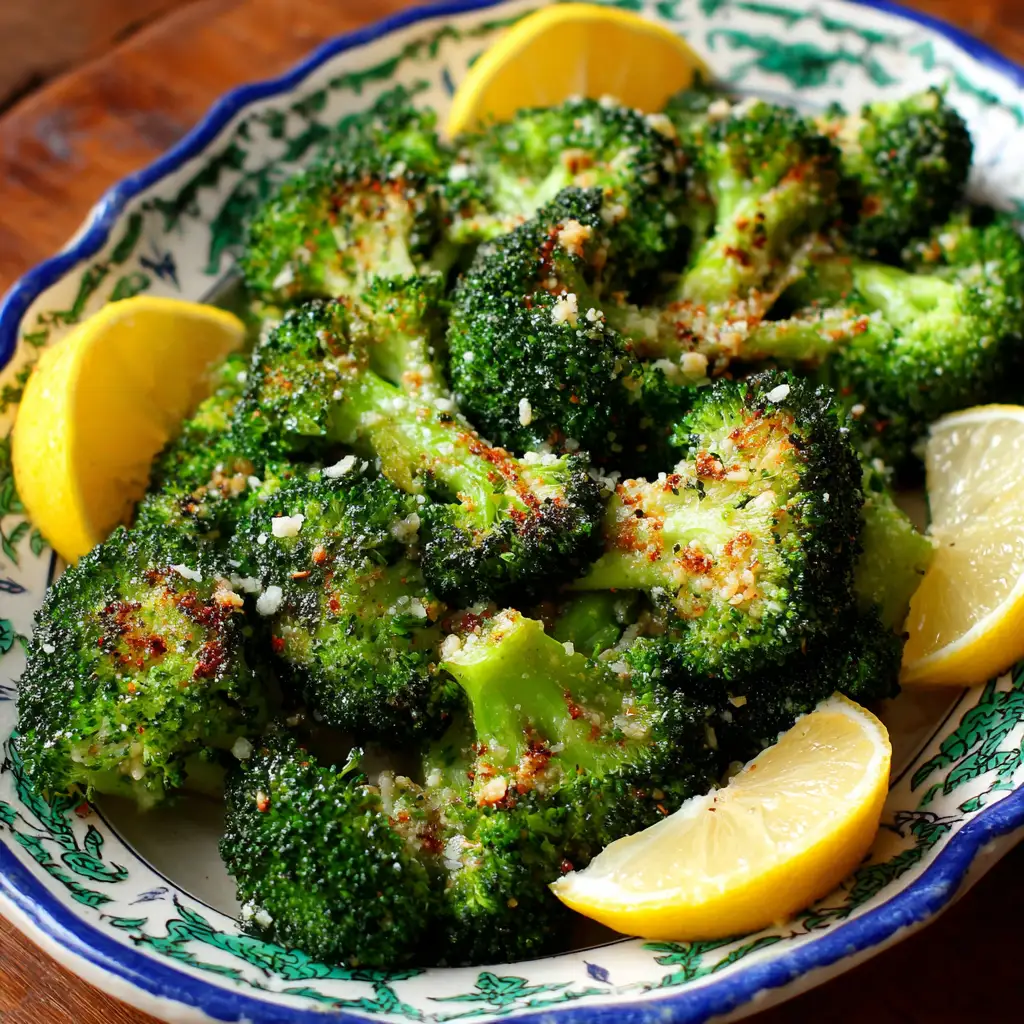 Lemon Garlic Broccoli