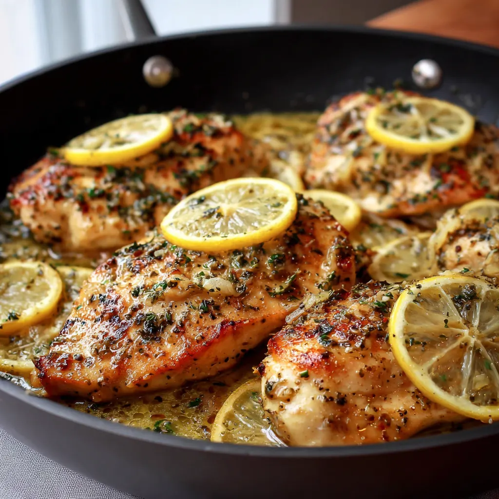 Lemon Garlic Chicken Easy Dinner
