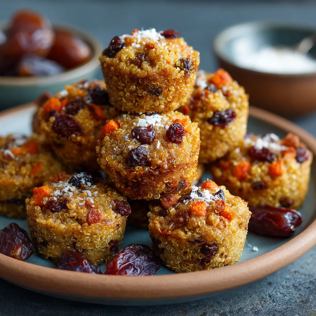 Mini Quinoa Muffins Snack