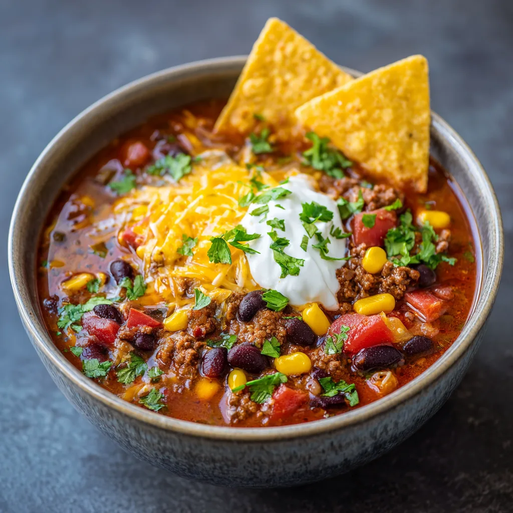 Quick Taco Soup Recipe