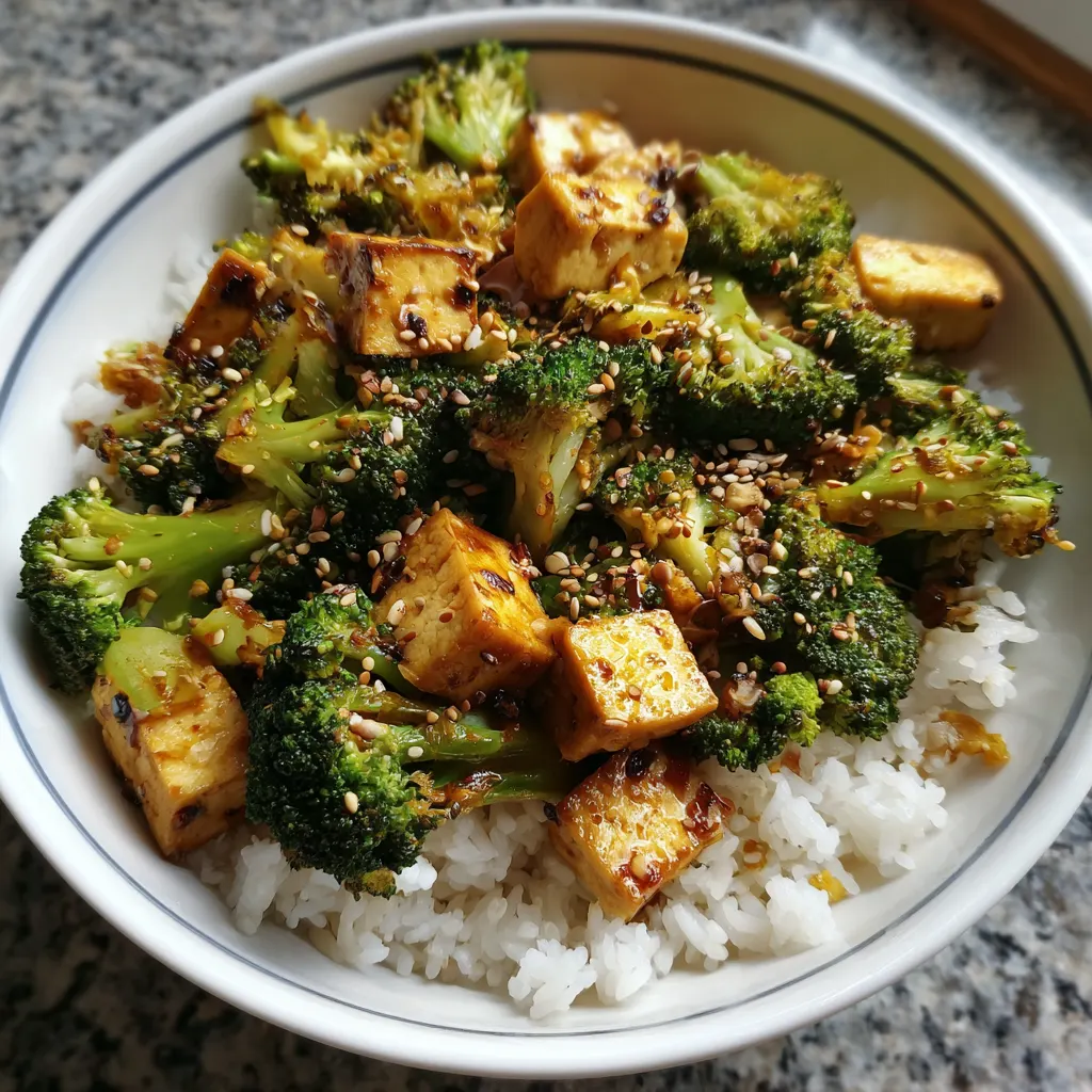 Spicy Broccoli and Tofu Stir-Fry