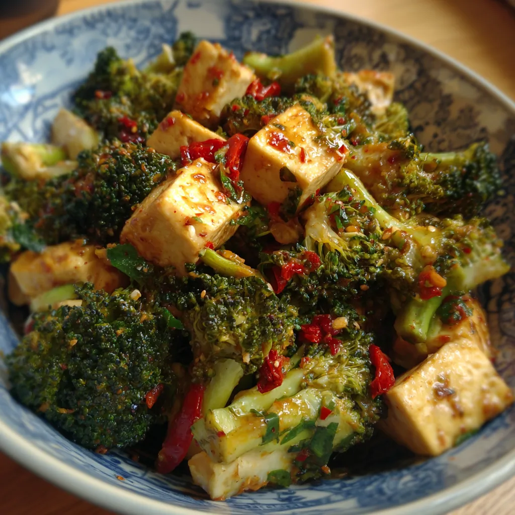 Spicy Broccoli and Tofu Stir-Fry