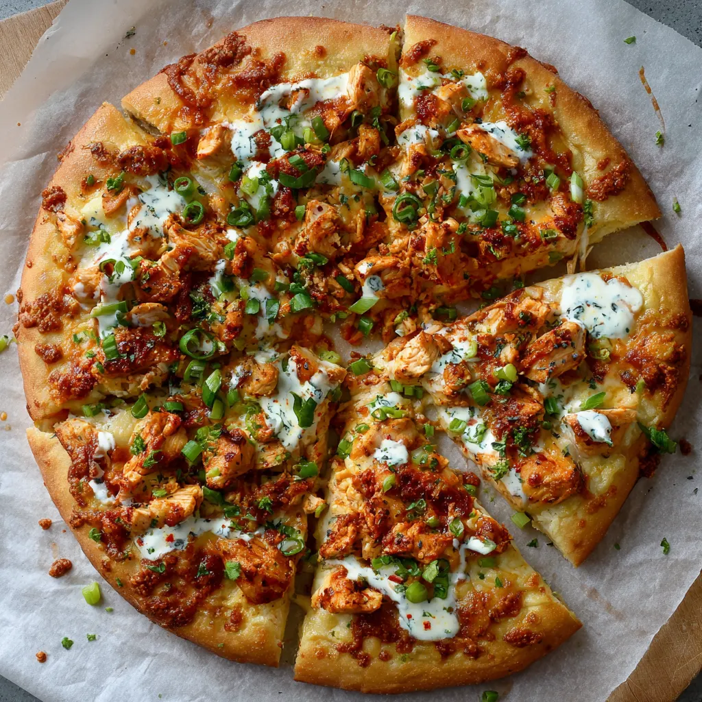 Buffalo Chicken Pizza