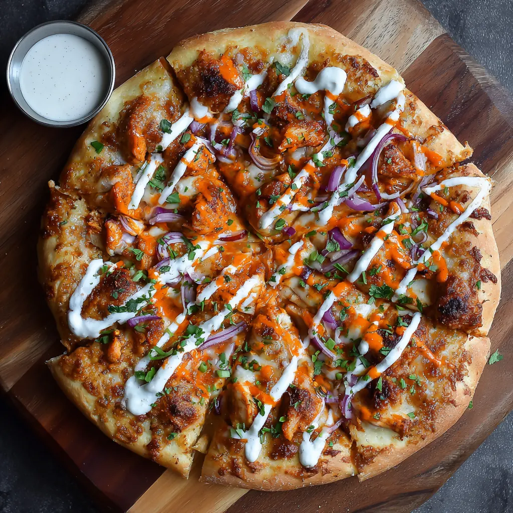 Buffalo Chicken Pizza