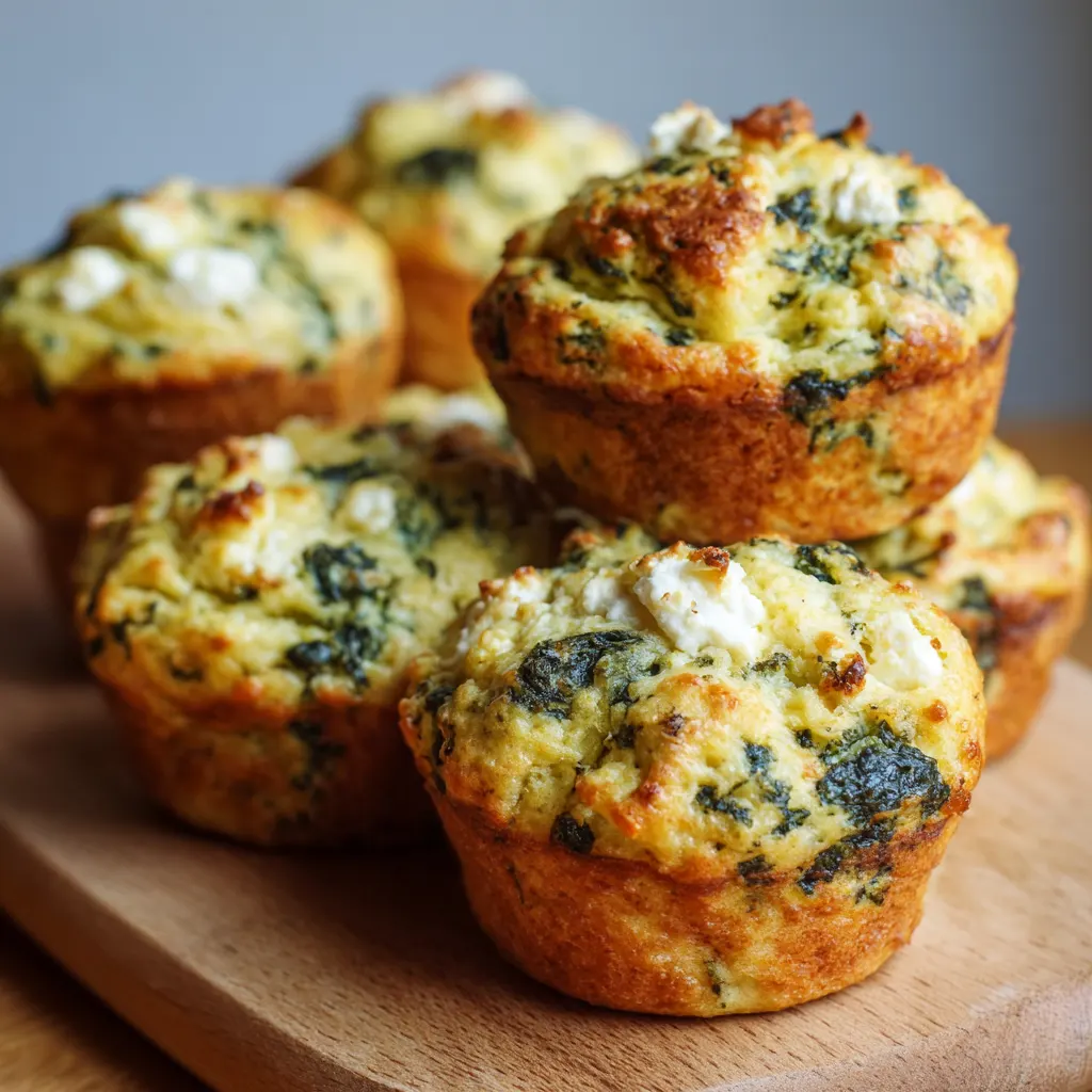 Spinach Feta Muffins