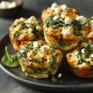 Spinach Feta Muffins