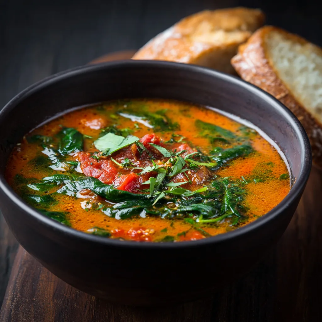 Spinach Tomato Soup