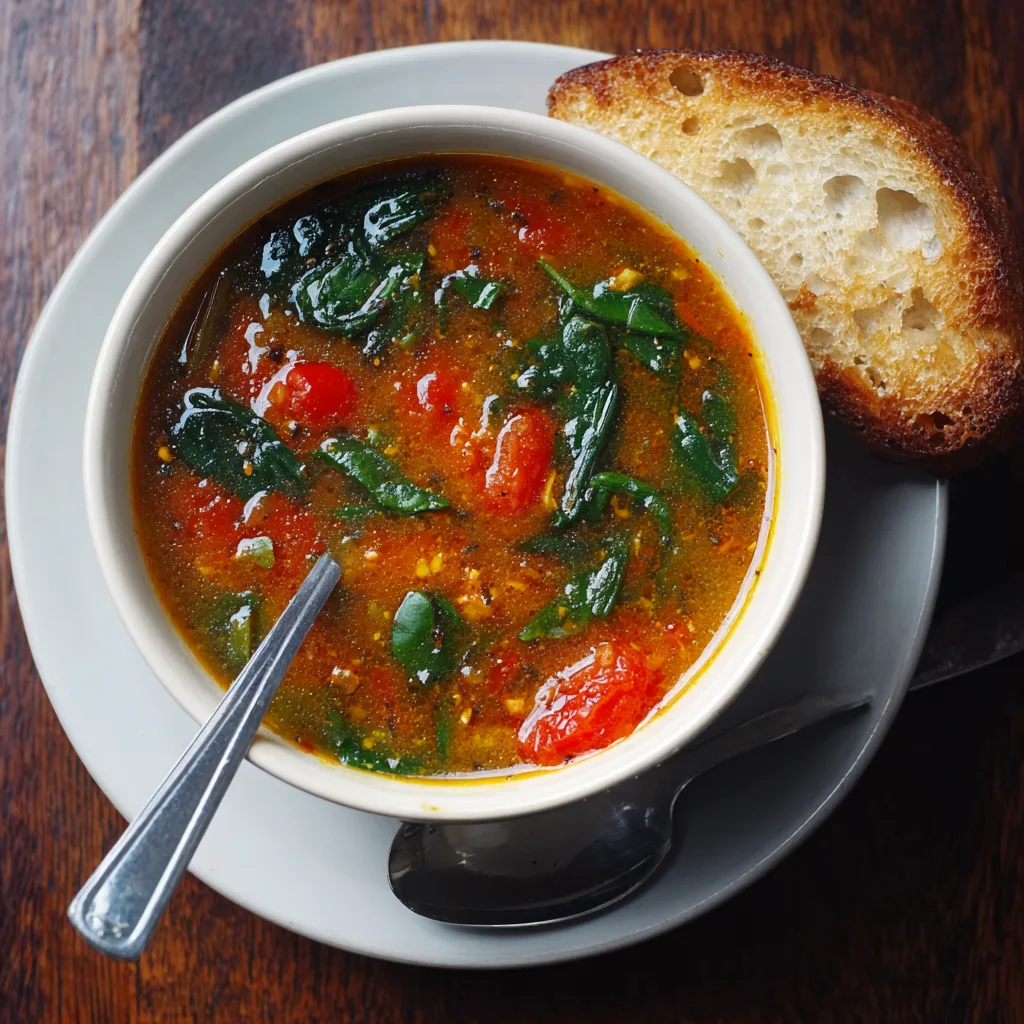 Spinach Tomato Soup