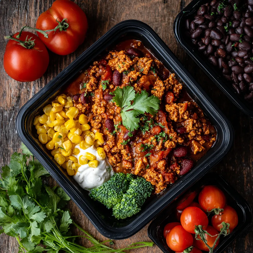 Turkey Chili Meal Prep